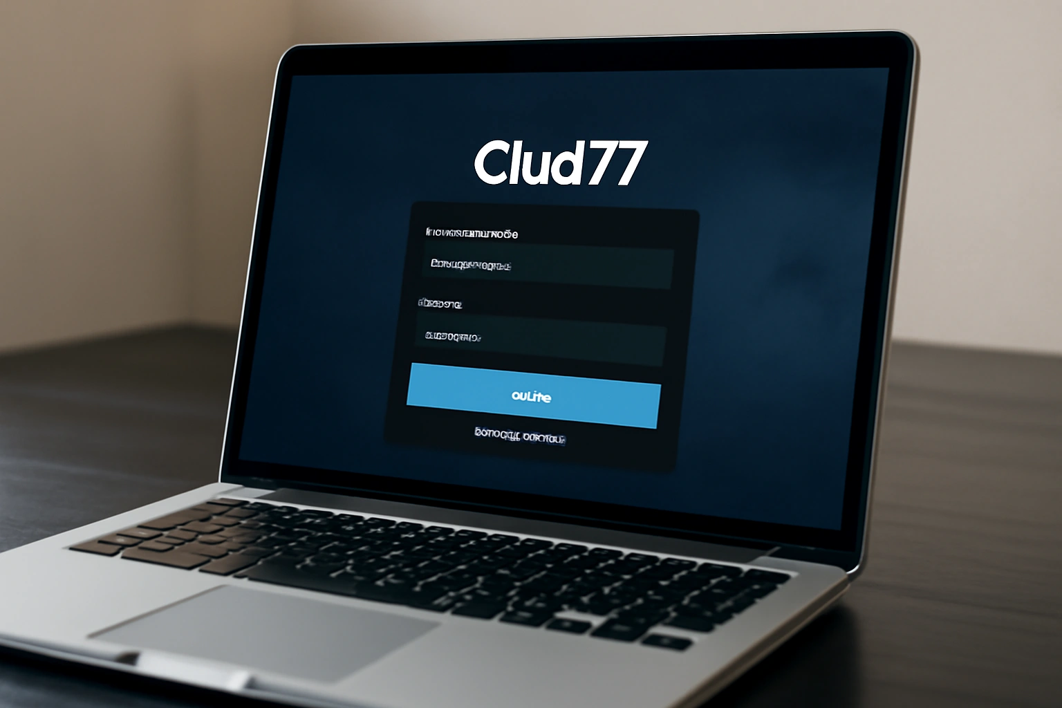 Criar uma nova Conta no plataforma CLUD77